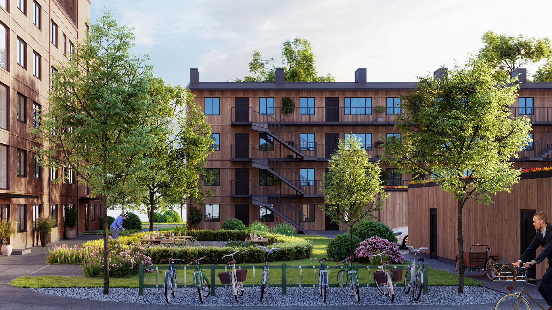 Brf Bäcks Ängar bostadsrätter i Lidköping